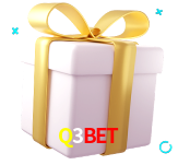 Receba seus bônus de boas-vindas no Q3Bet
